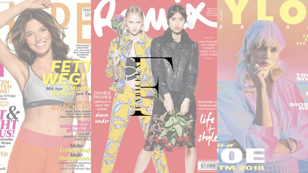 GNTM-Magazin Cover, die im Kopf geblieben&nbsp;sind